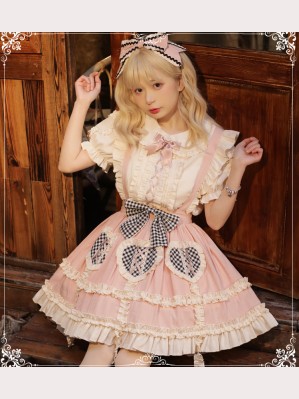 Dolores Sweet Lolita Strap Skirt SK / Outfit by Eieyomi (EY20)
